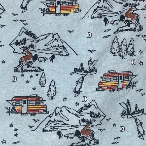 RF brand short sleeve button down - Picture 4 of 5